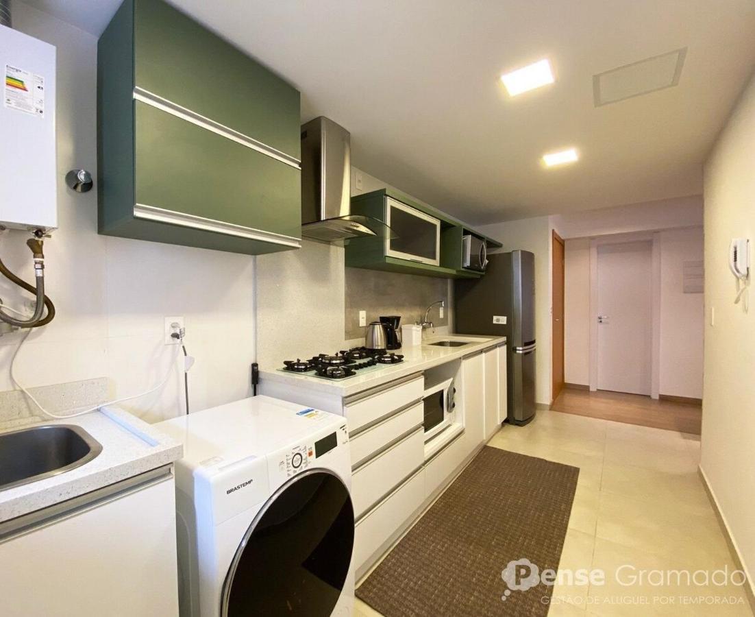 Apartamento 2 Suites - 650M Da Rua Coberta 格拉玛多 外观 照片